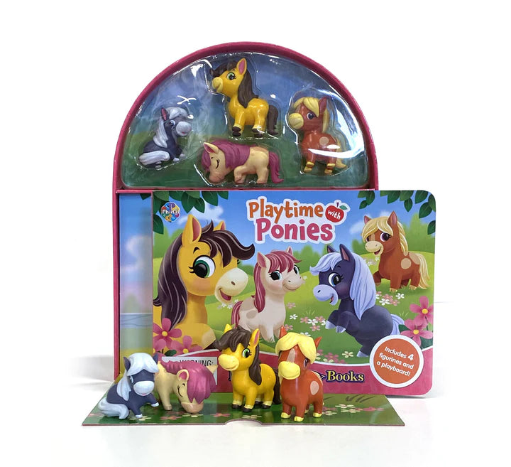 Libro y Juego 2 En 1 Animales Ponis