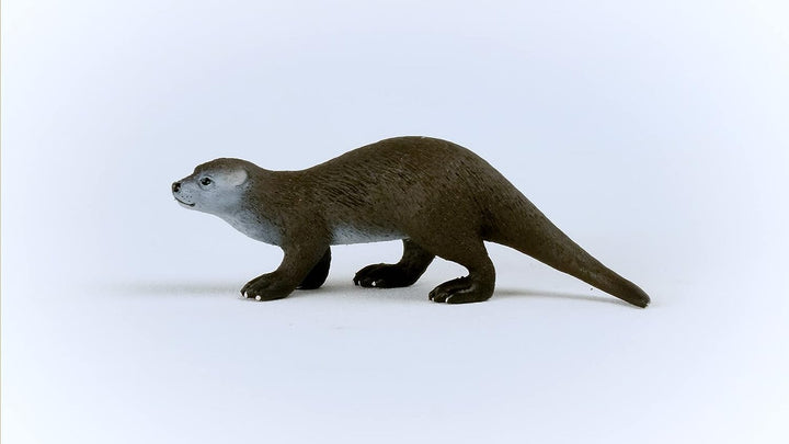 Figura Animales Nutria Pintado A Mano