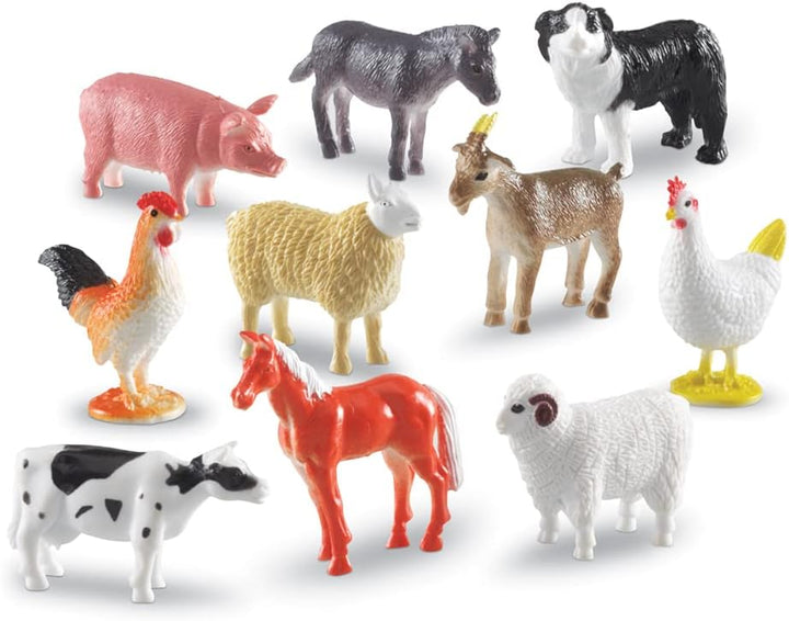 Juego Montessori Animales De La Granja