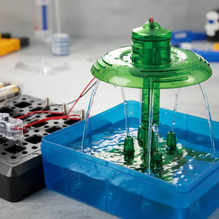 Experimento STEM Fuente Hídrica STEM