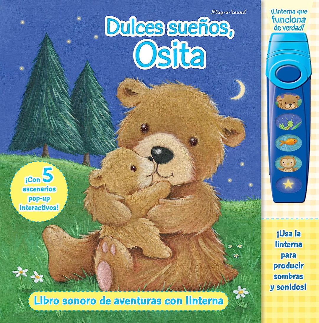 Libro Dulces Sueños Osita Con Linterna Mágica