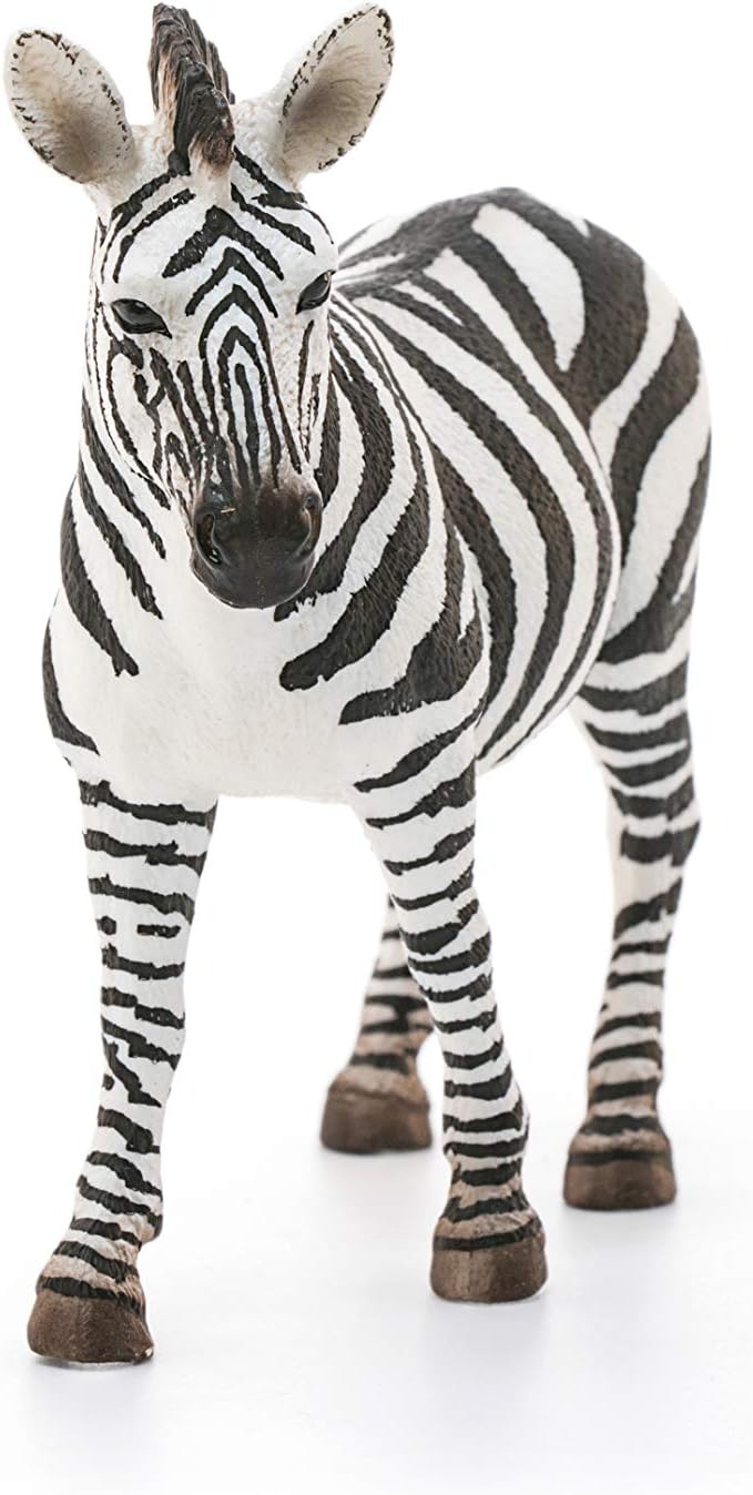 Figura Animales Cebra Hembra Pintada A Mano