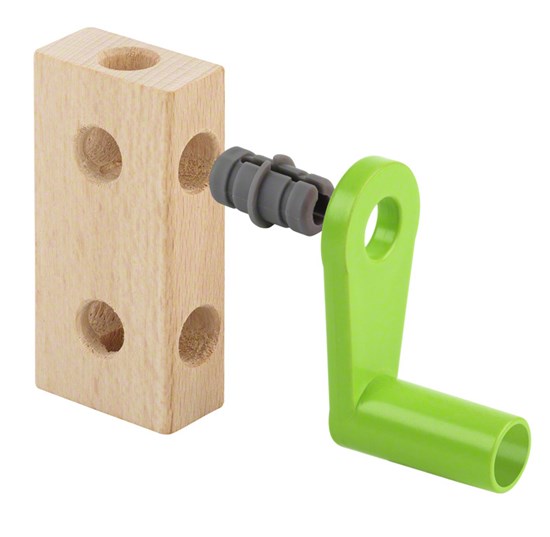 Juego De Construcción En Madera 136 Piezas