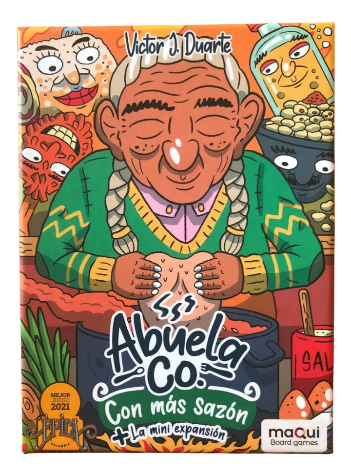 Juego De Mesa Abuela Co Y Mini Expansion
