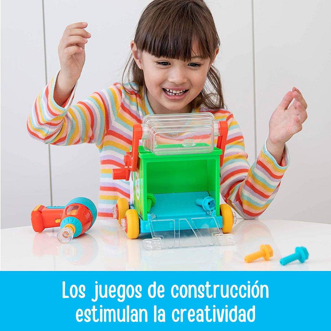 juego didáctico Construye Tu Carro Ecológico STEM niños