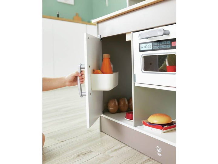 Cocina De Lujo en Madera Luces y Sonidos