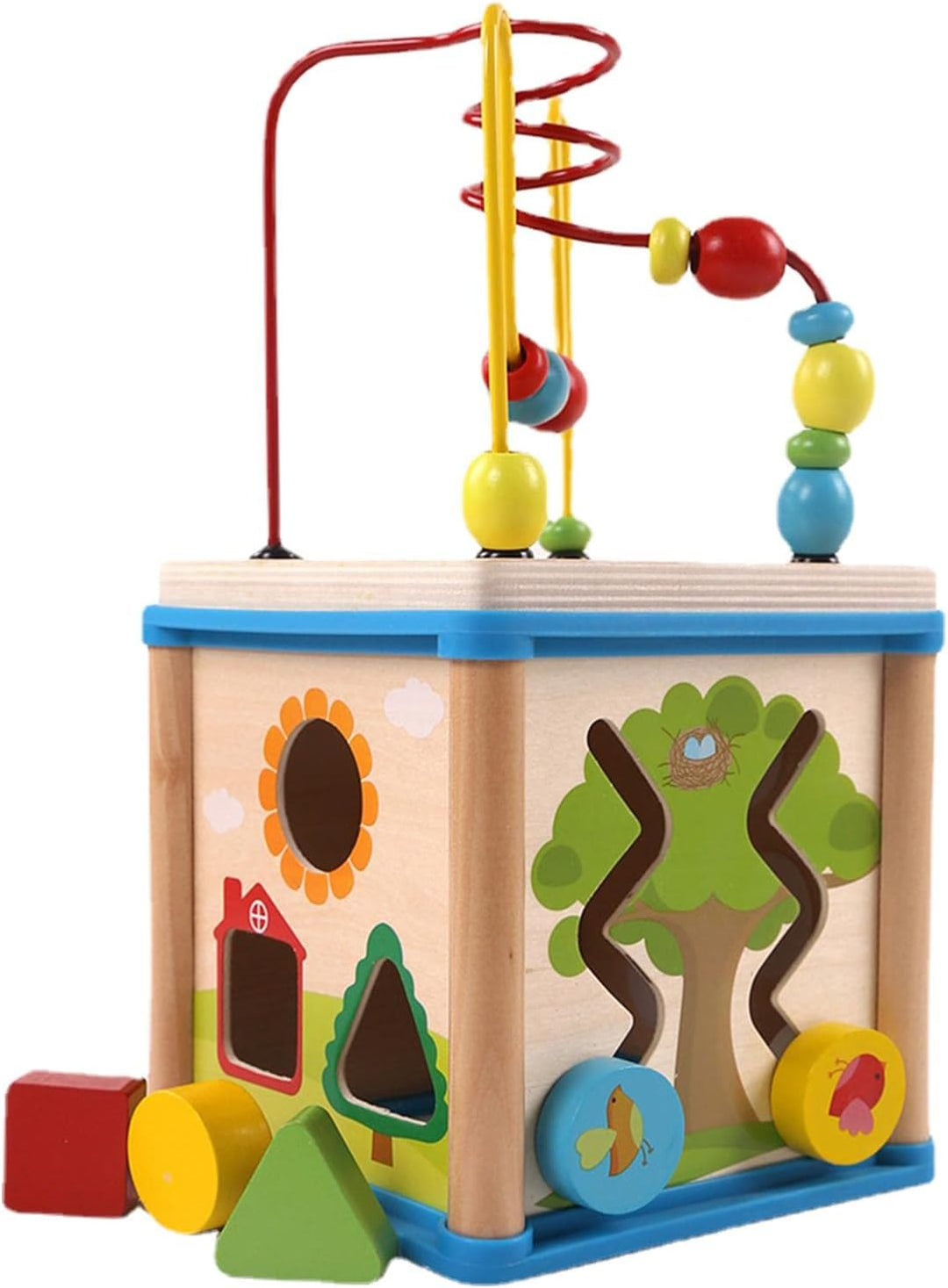 Cubo Didactico De Actividades Sensorial
