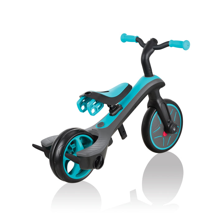 Triciclo y Bicicleta de Balance 4 en 1 azul para niños