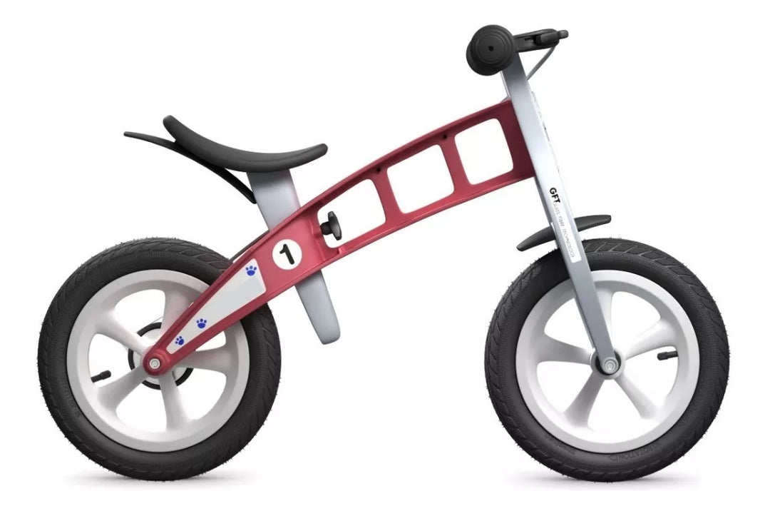 Bicicleta de Equilibrio Roja para niños