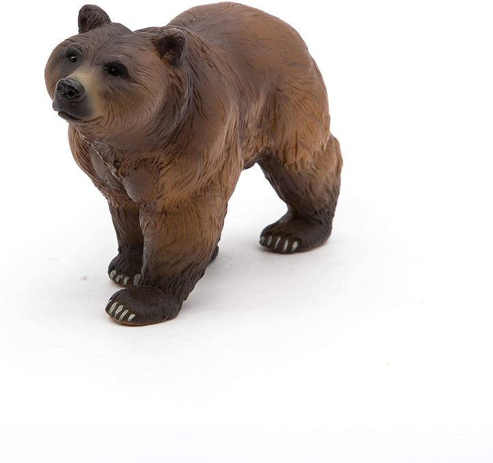 Figura Animales Oso Pirineo Pintado a Mano