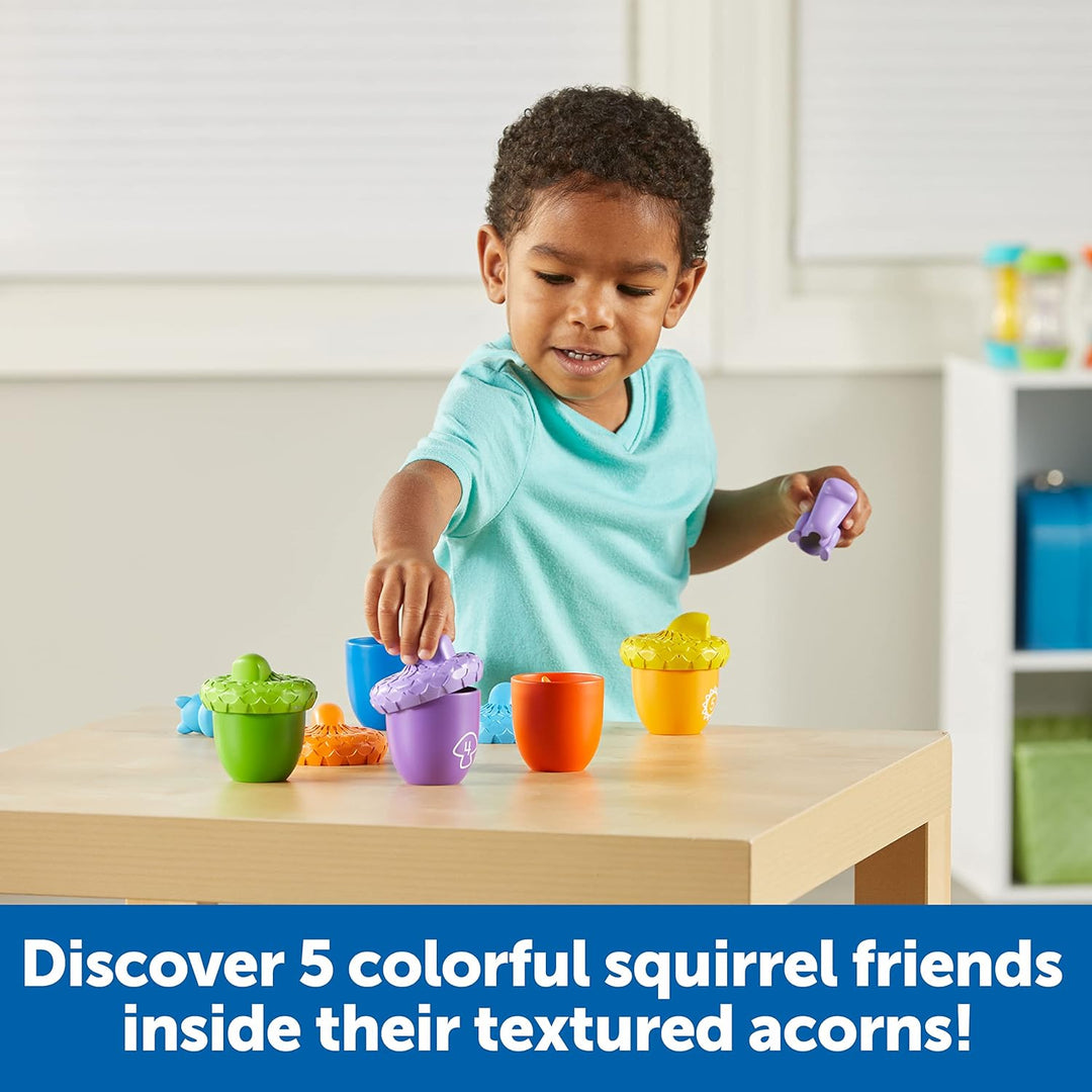 Juego Para Contar Ardillas De Colores
