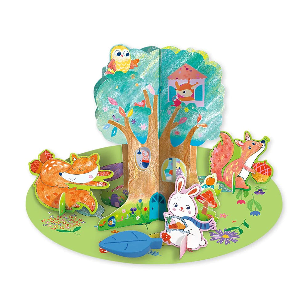 Set De Arte Y Manualidades Con Crayones Casa Del Arbol