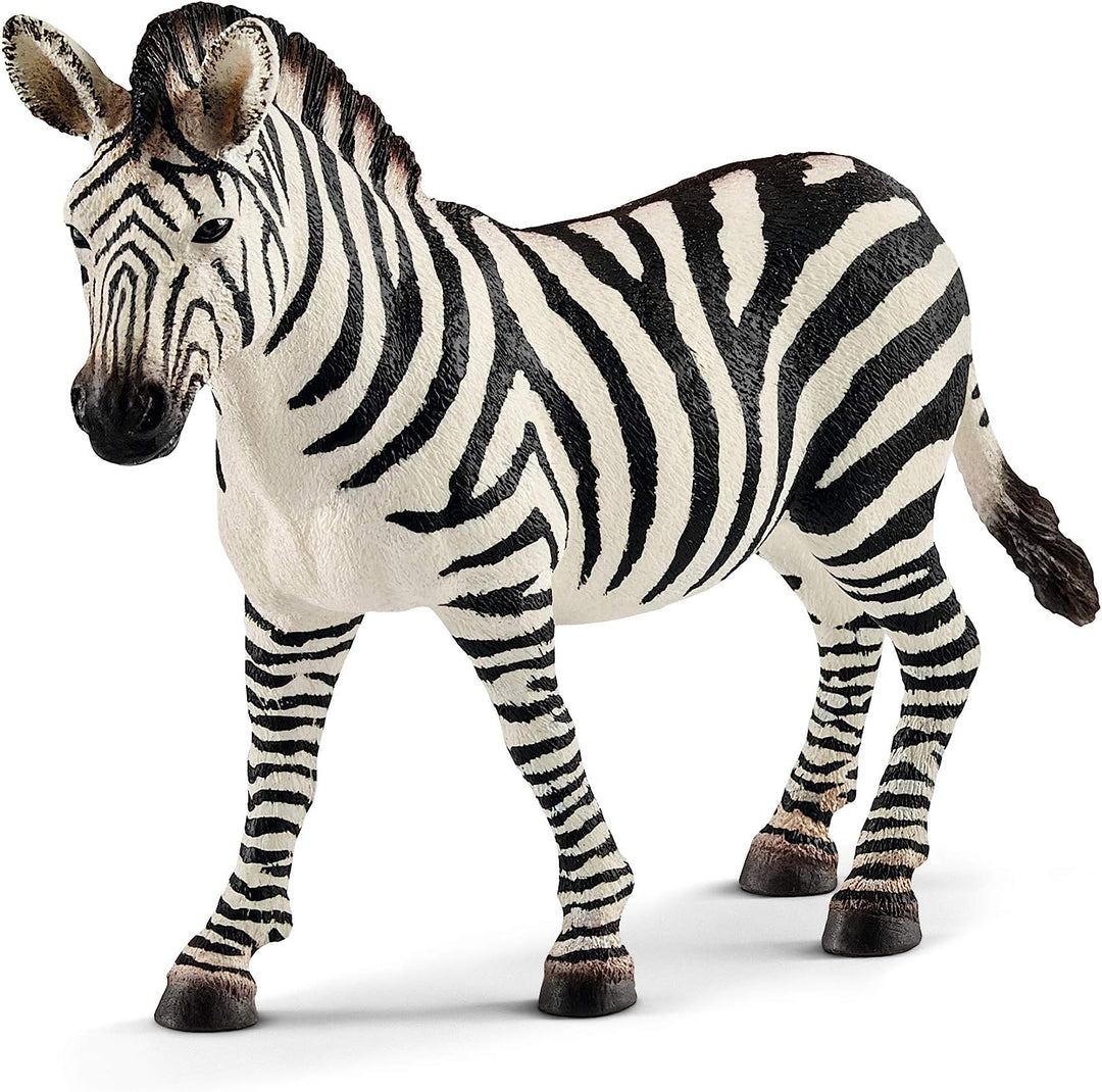 Figura Animales Cebra Hembra Pintada A Mano