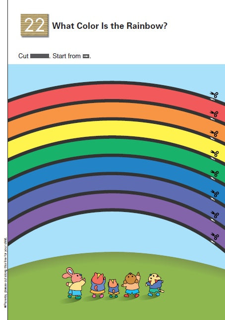 Libro Kumon Mi Libro De Recorte En Ingles Para Niños