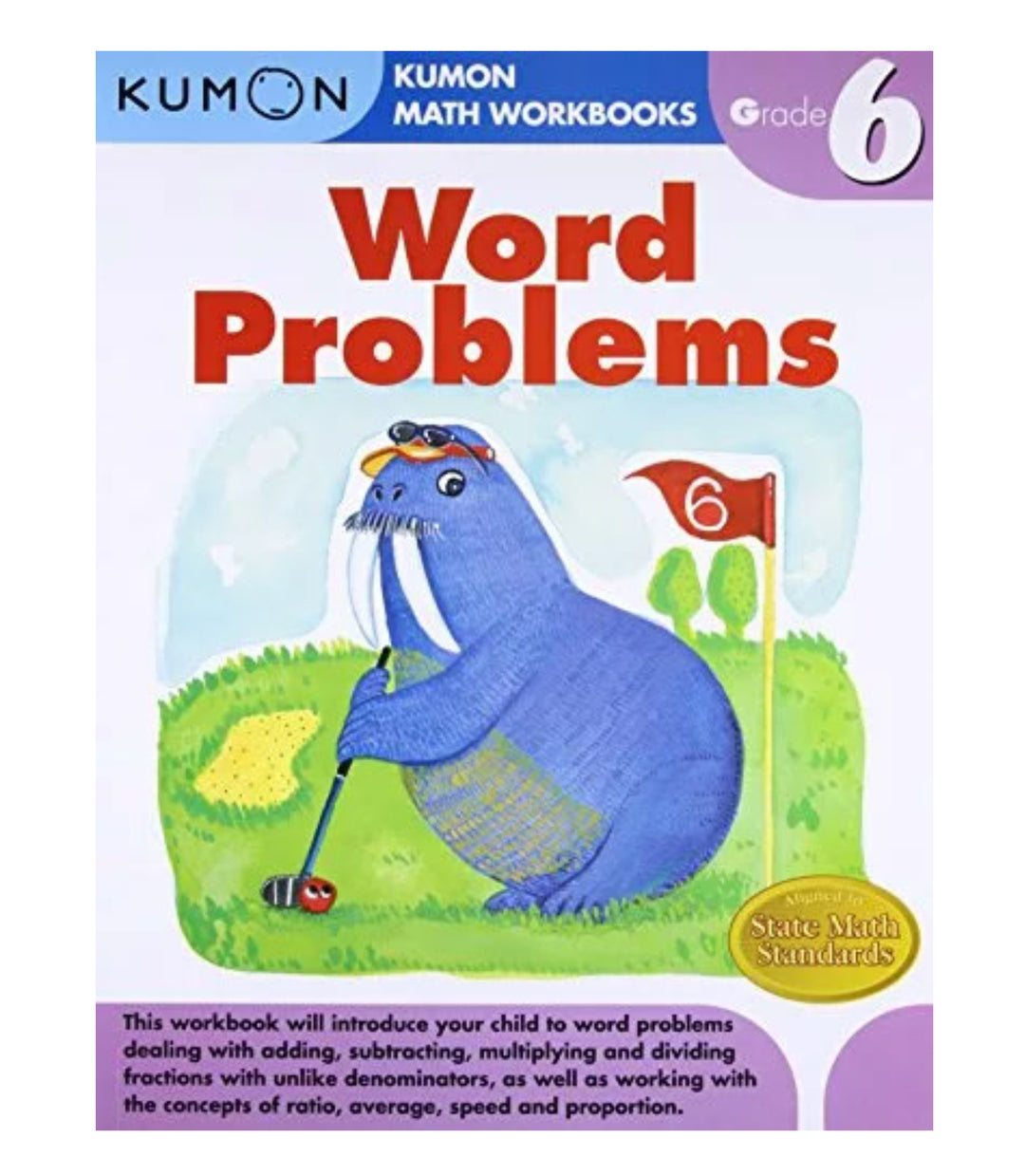 Libro Kumon Problemas Matematicos Sexto Grado En Ingles