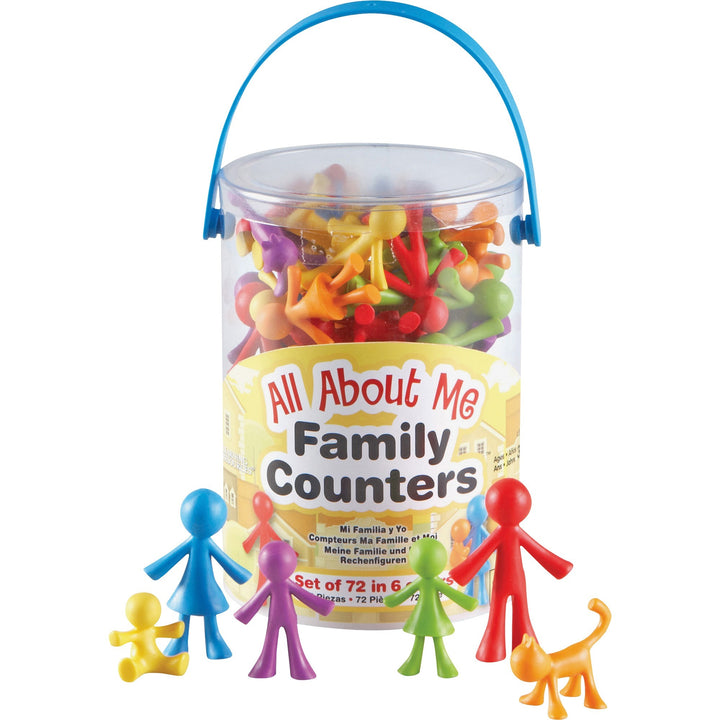 juego Set De Conteo Familia para niños niñas