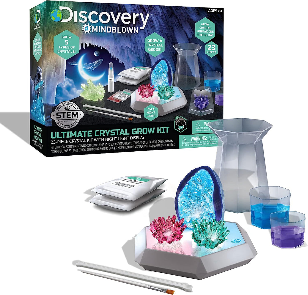 Kit De Experimentos Laboratorio De Cristales