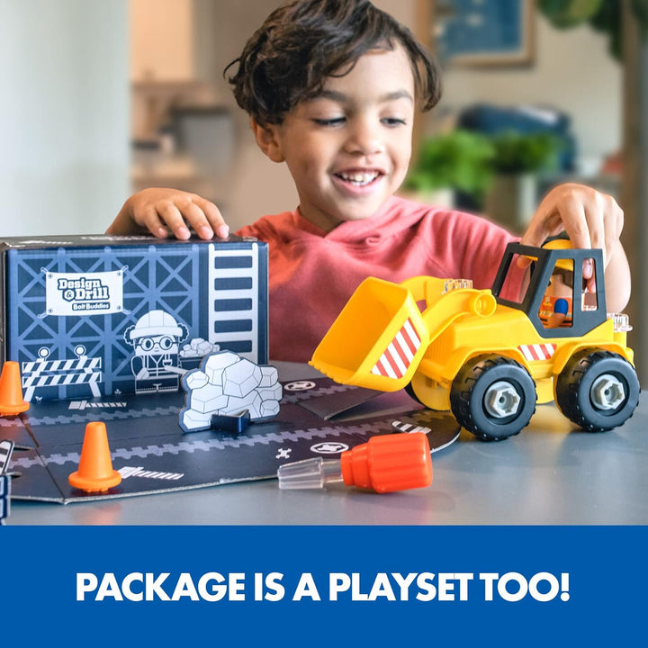Juego Construcción Tu Camión Bolldozer niños