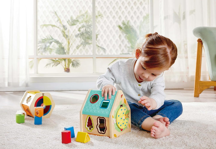 Juego Casa De Actividades En Madera Para Niños