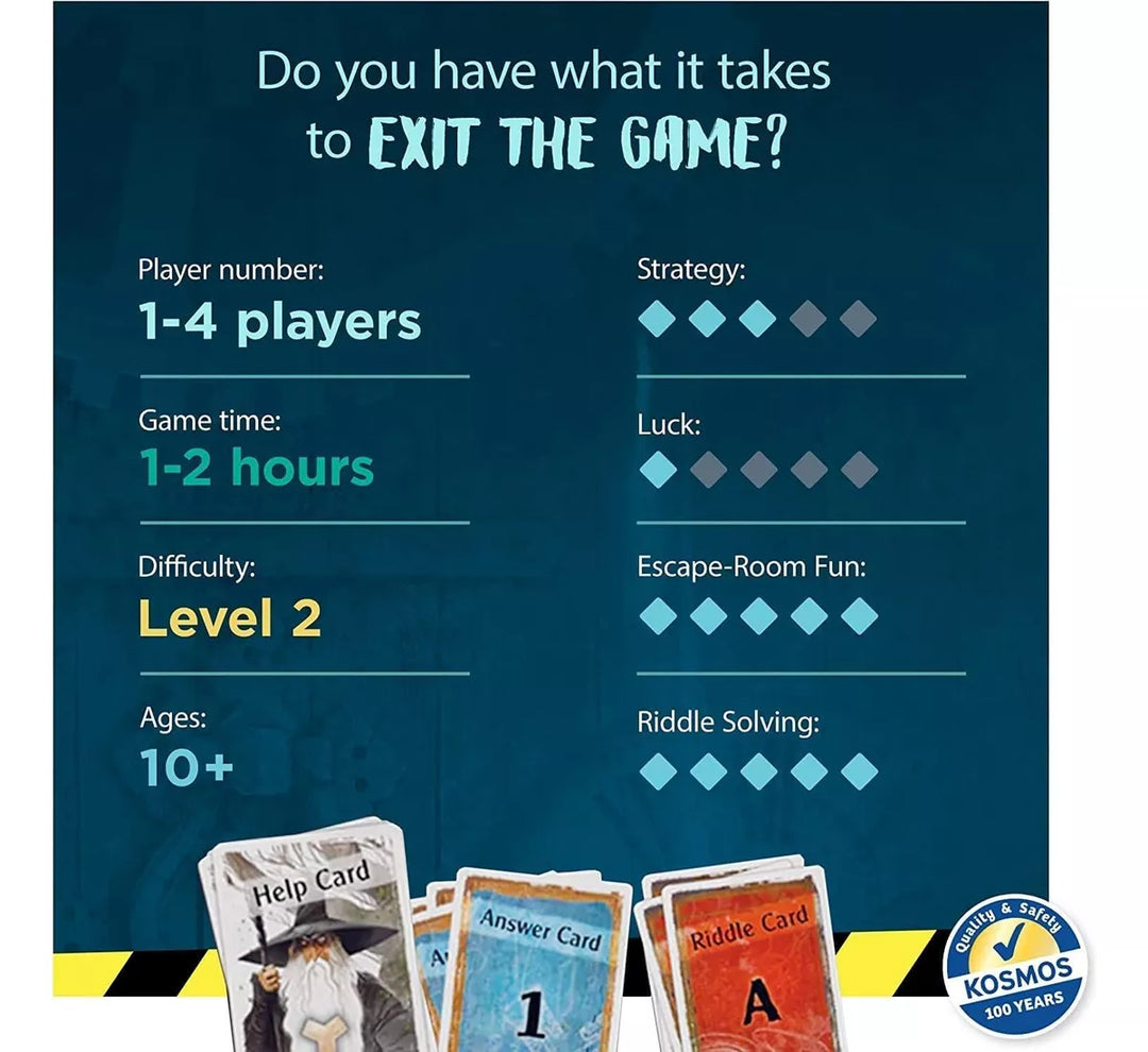 Juego De Mesa Exit El Museo Misterioso Escape Room