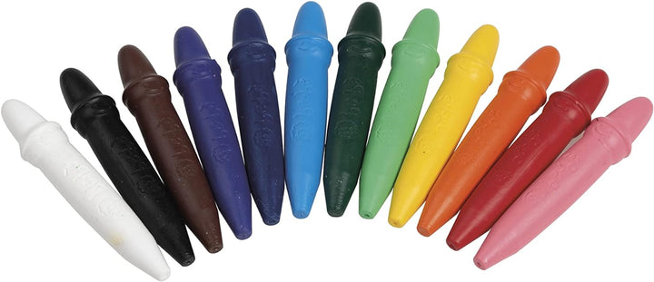 Set De 12 Crayolas Giotto Bebe Arte