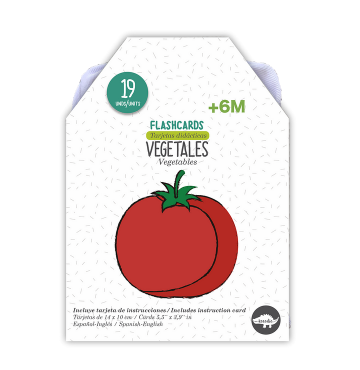 Flash Cards Kocodio Vegetales