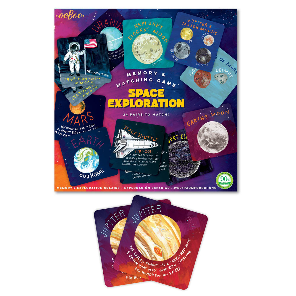 Juego de Memoria Exploración Espacial