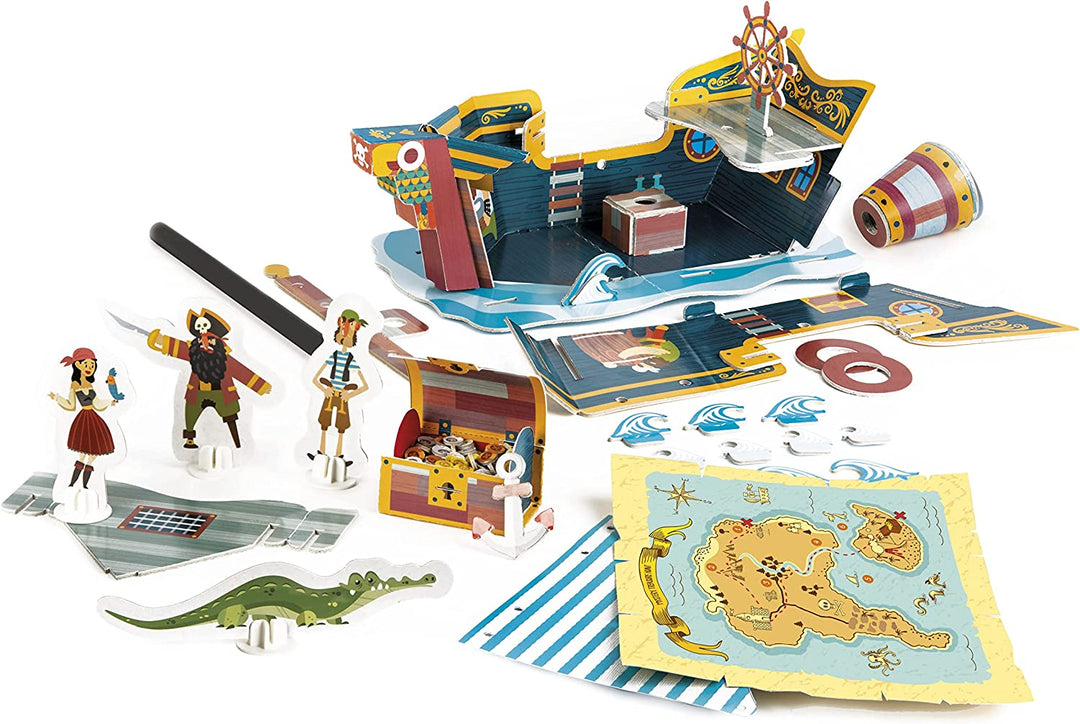 Juego Set De Construcción El Barco Para Niños