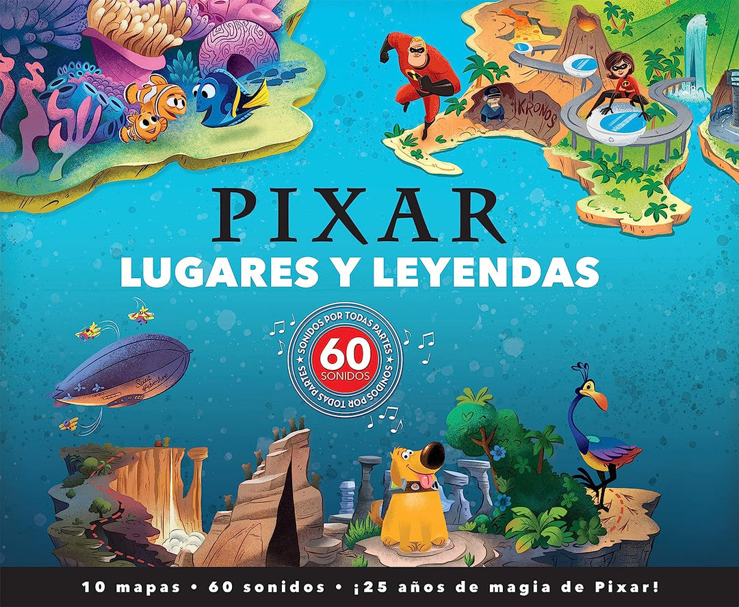 Libro Interactivo Explora El Mundo De Pixar