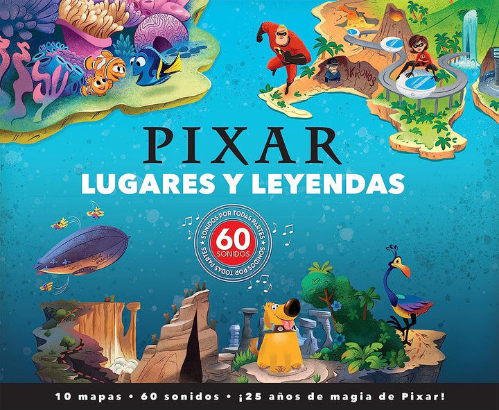 Libro Interactivo Explora El Mundo De Pixar