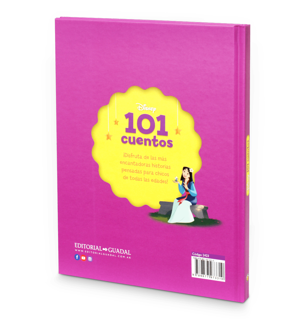 Libro Infantil 101 Cuentos De Disney