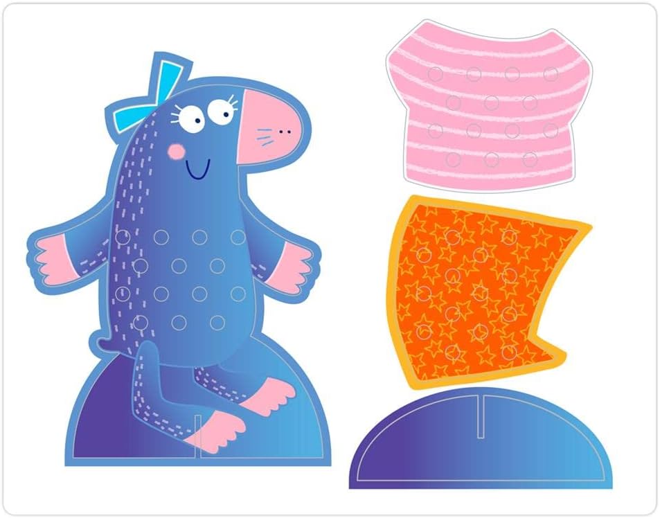 Set De Arte Y Manualidades Animales Para Tejer