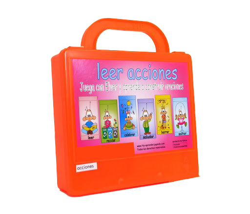 Juego Didáctico Aprende A Leer Acciones