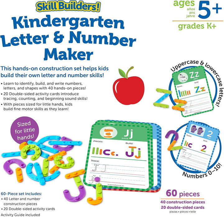Juego Didactico Creador De Letras Y Numeros
