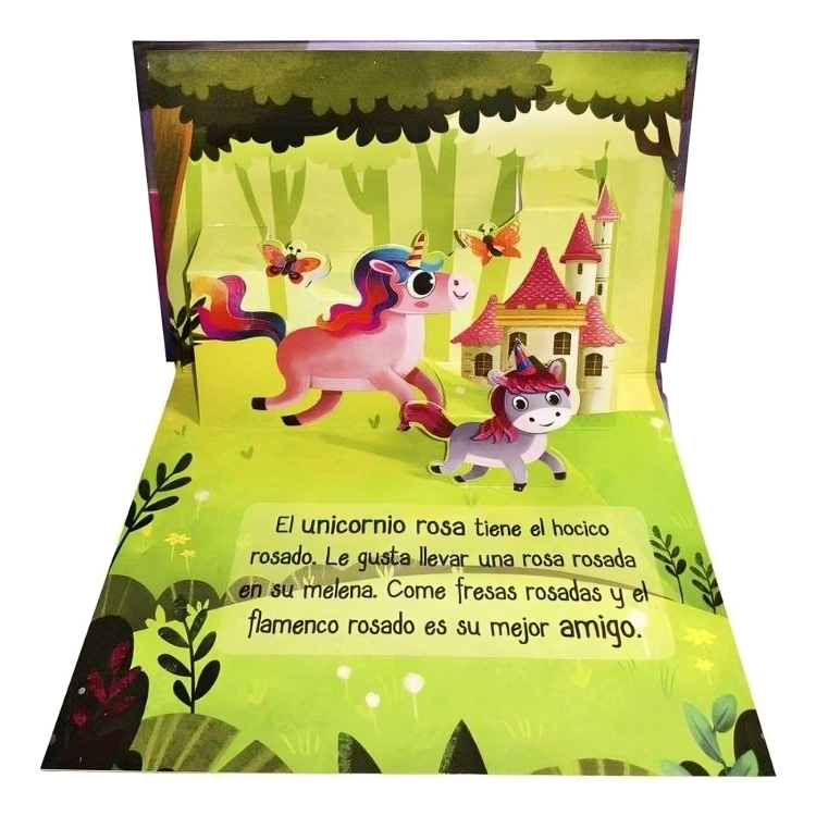 Libro Pop Up Unicornios