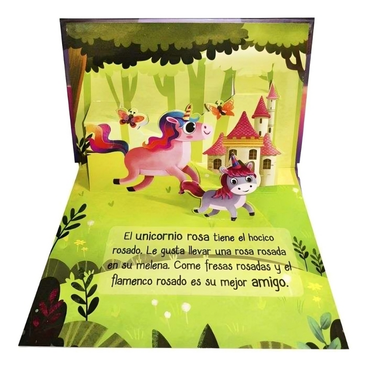 Libro Pop Up Unicornios