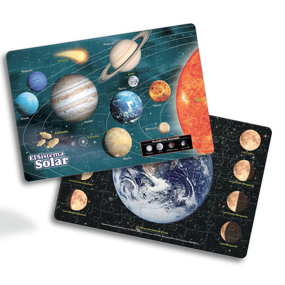 Juego Didactico Sistema Solar Ronda Rompecabezas