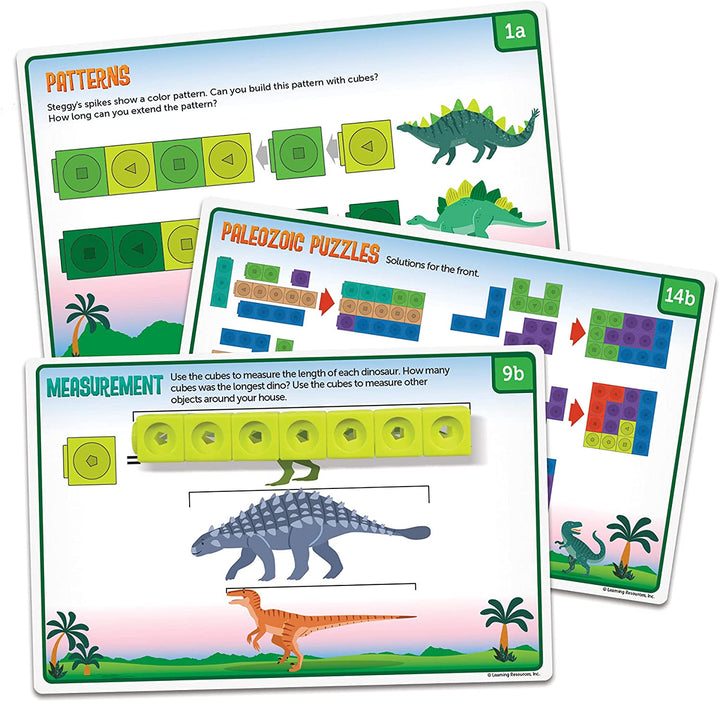 Juego didáctico Matemáticas Cubos Dinosaurios para niños