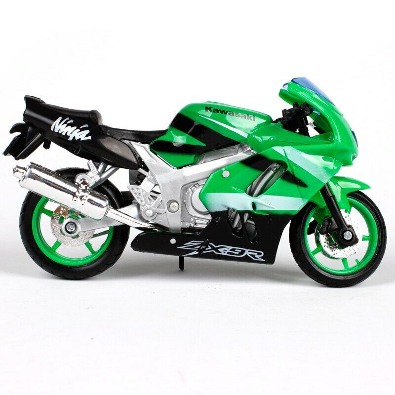 Moto Coleccionable Kawasaki Ninja Zx 12R Escala 1:18