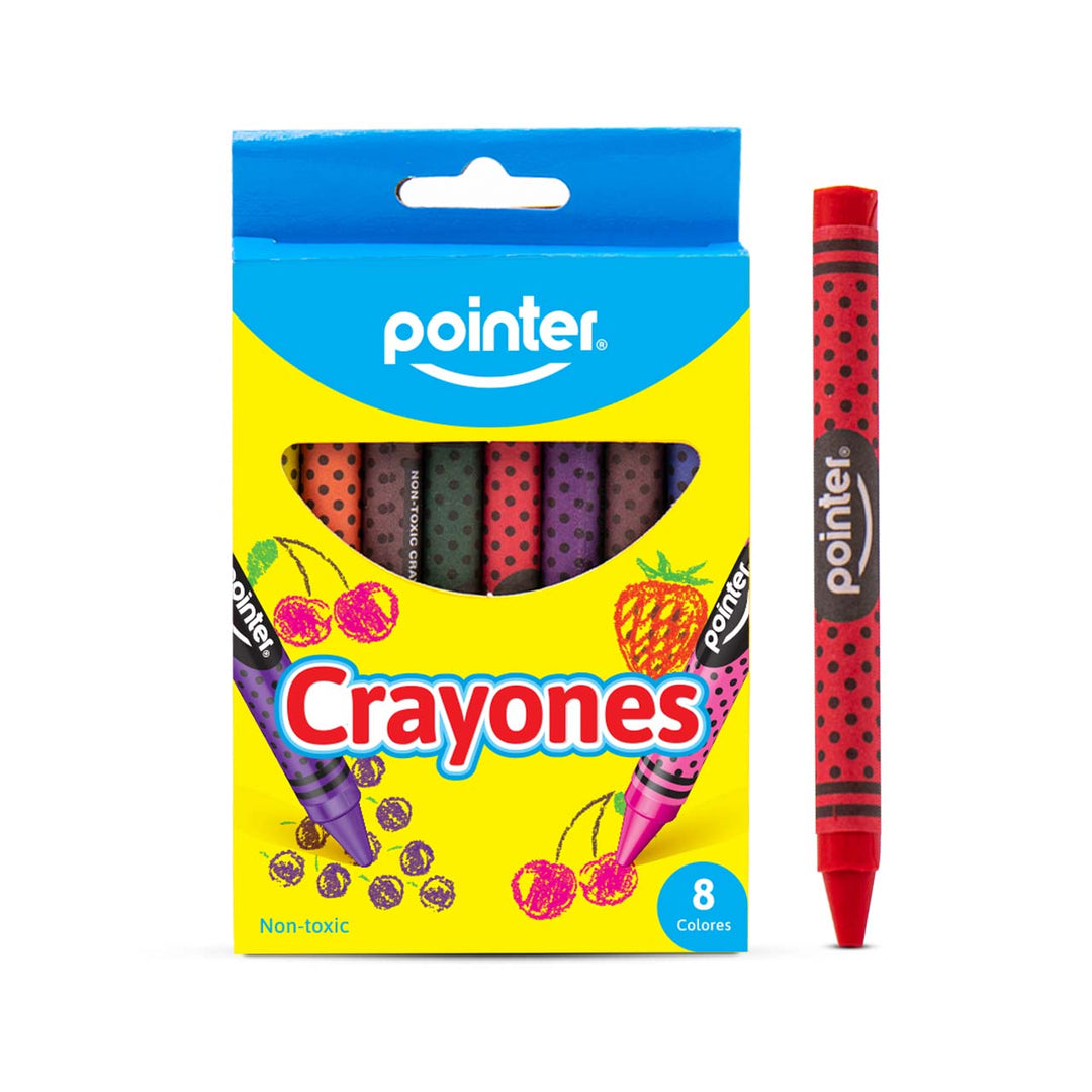 Primeras Crayolas Ninos 8 Unidades