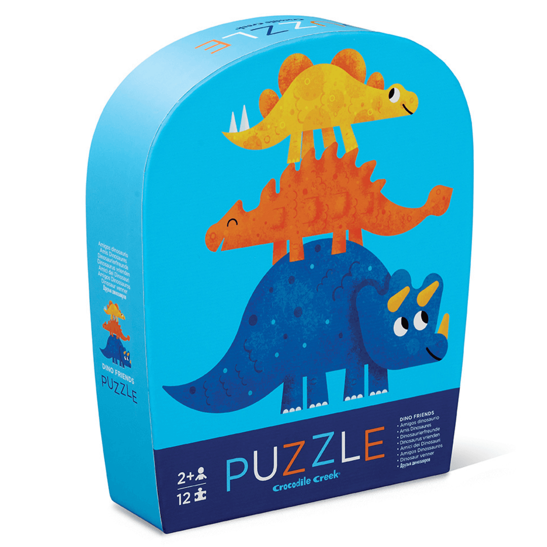 Rompecabezas 12 Piezas Amigos Dinosaurios