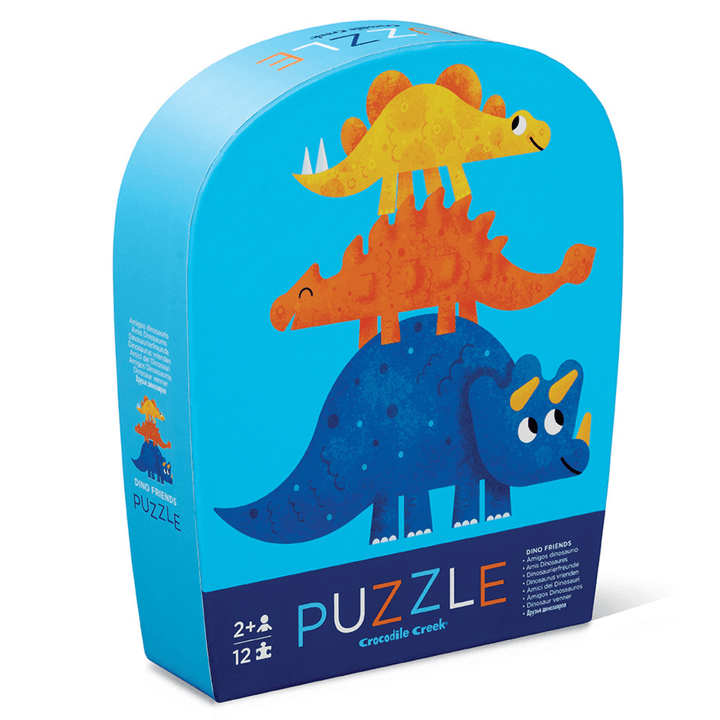 Rompecabezas 12 Piezas Amigos Dinosaurios