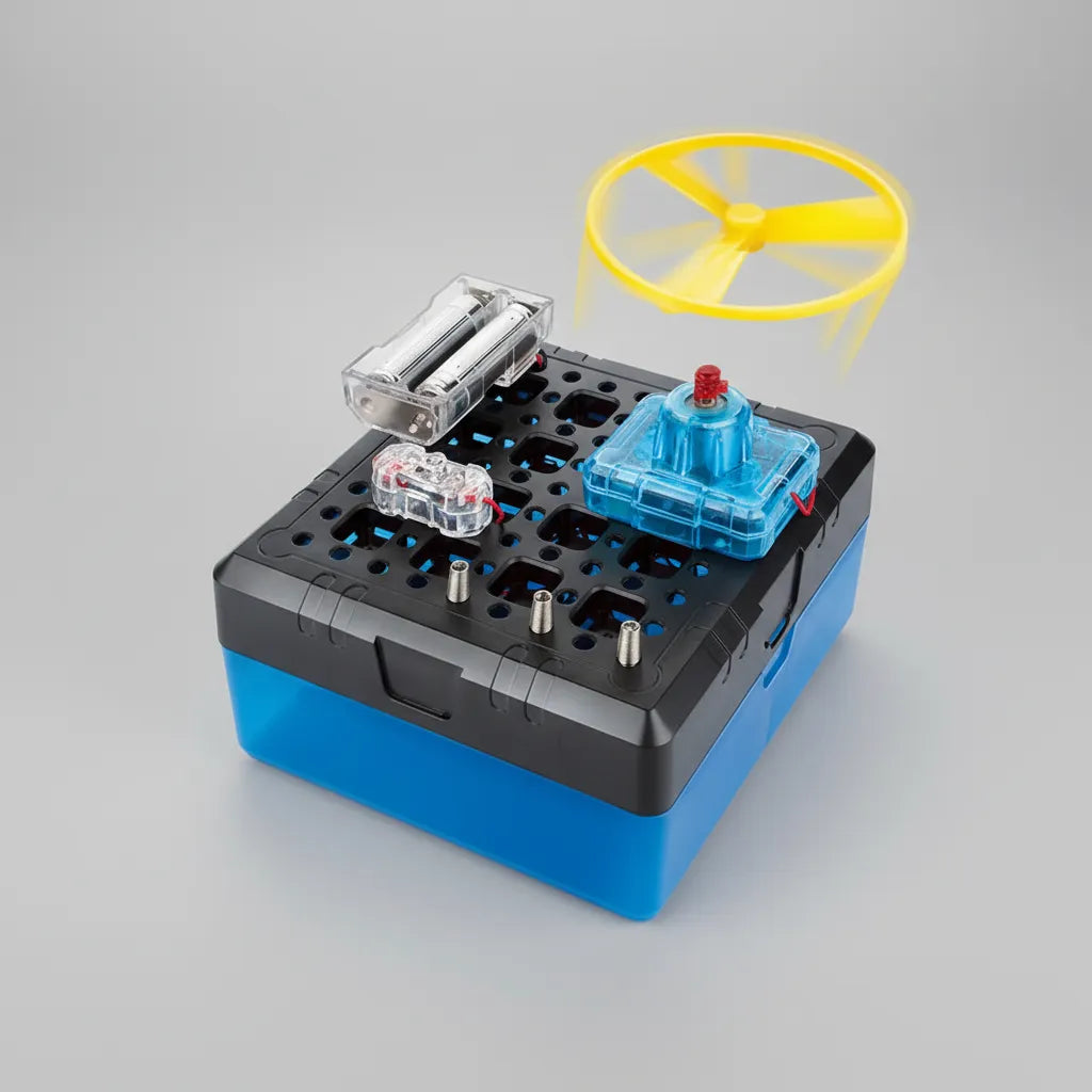 Experimento STEM Disco Volador Helicoptero