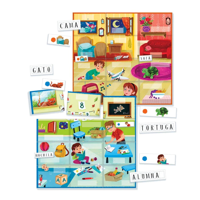 Juego Didáctico Mis Primeras Palabras Para Niños
