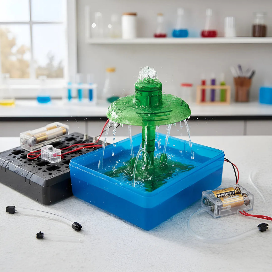 Experimento STEM Fuente Hídrica STEM