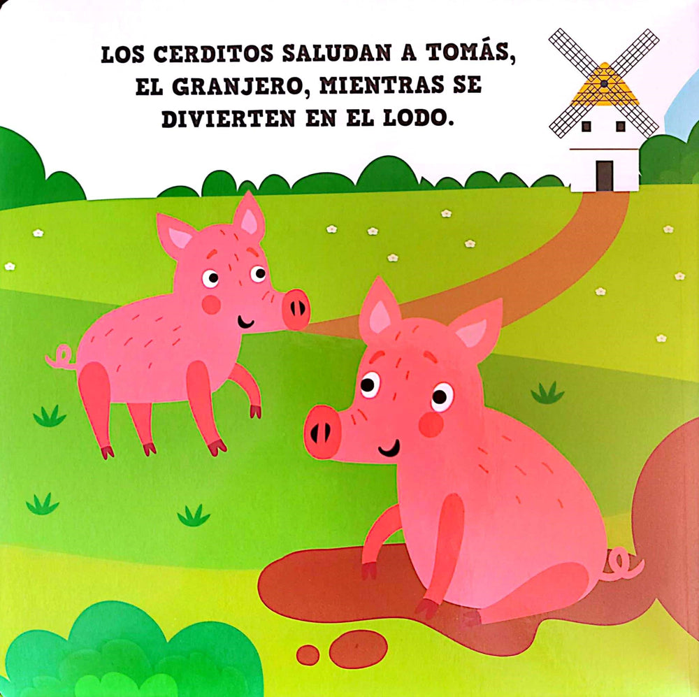 Libro Interactivo 2 en 1 La Granja Animales Trabajadores