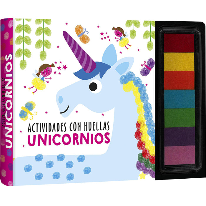 Libro Actividades Con HuellitasUnicornios