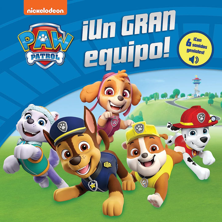 Libro Interactivo Un Gran Equipo Paw Patrol