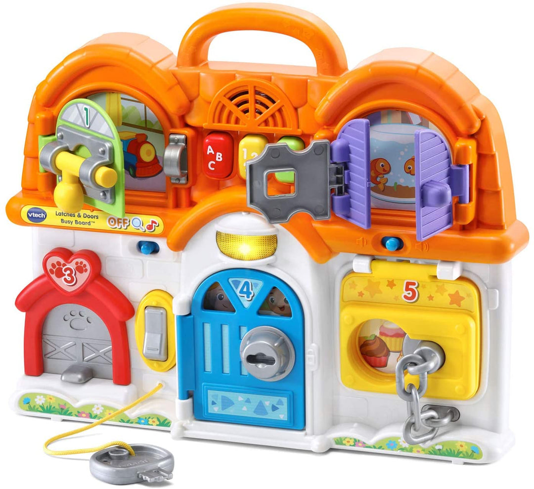 Juego Montessori Cerraduras y Puertas para niños