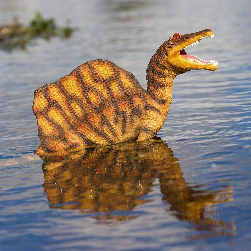 Figura Dinosaurio Espinosaurio Pintado a Mano